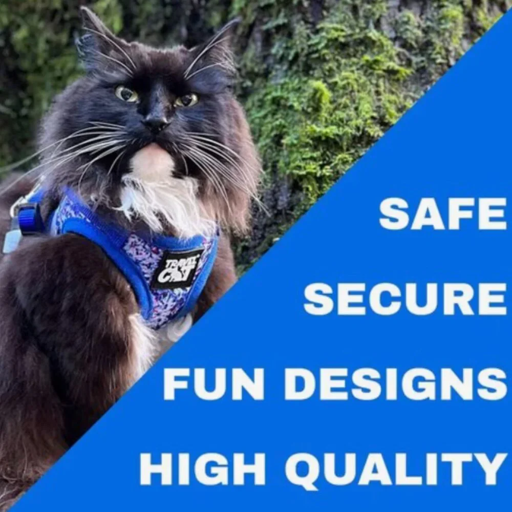PETS: TRAVEL CAT: THE TRUE ADVENTURER HARNESS & LEASH SET
